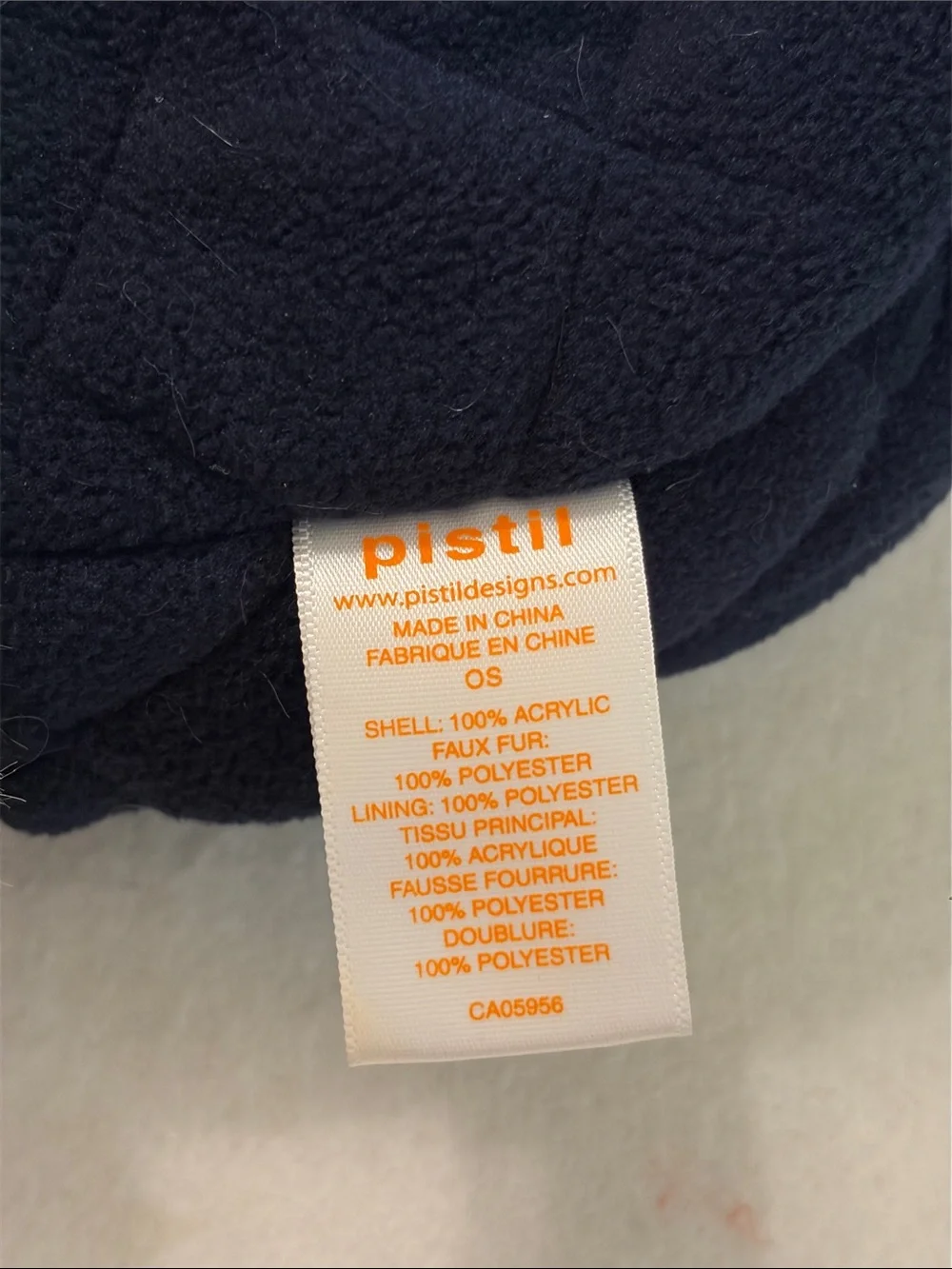 Pistil Elmer Fudd/ Trapper hat with fur trim